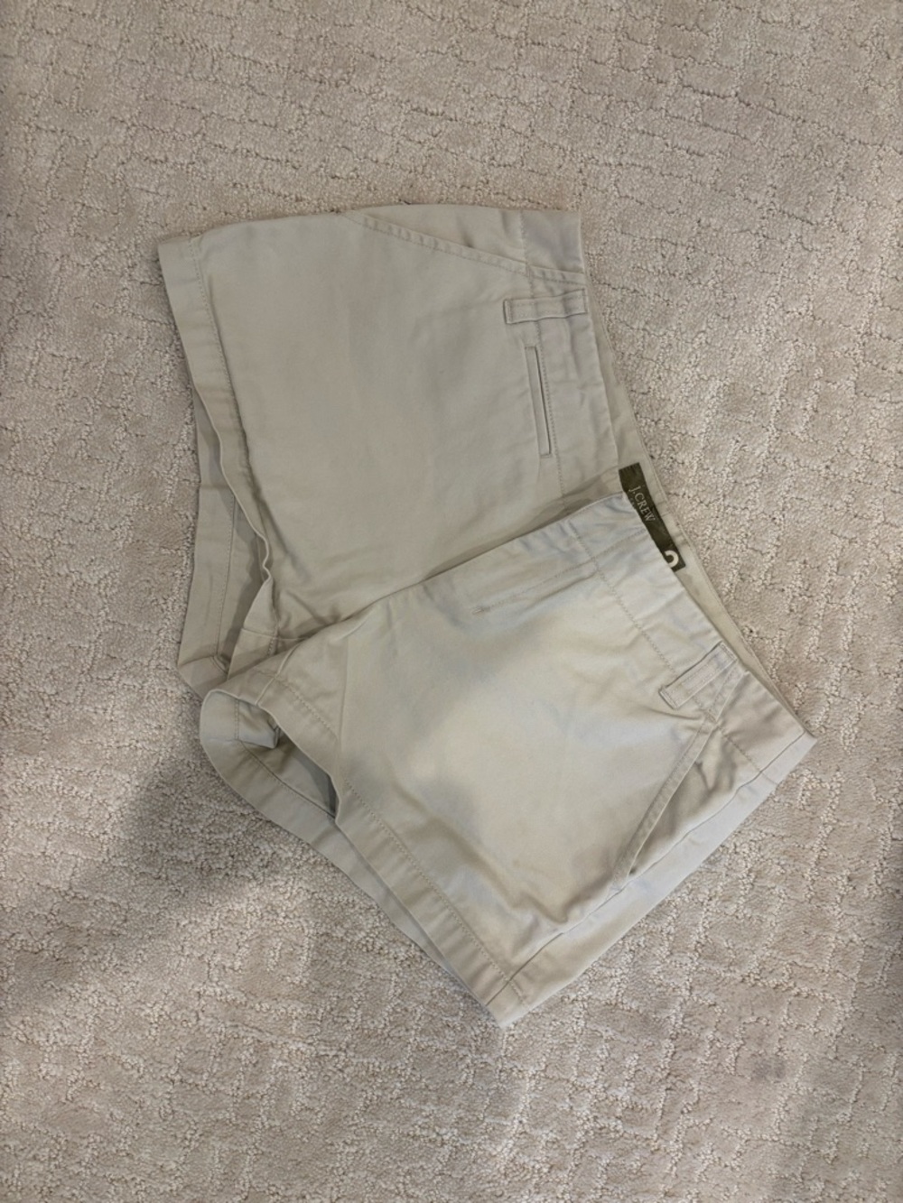 J.Crew Chinos Khaki Shorts Size 2
